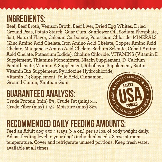 Merrick Lil' Plates Grain-Free Teeny Texas Steak Tips in Gravy Dog Food Trays 6 Merrick Lil' Plates Grain-Free Teeny Texas Steak Tips in Gravy Dog Food Trays - Image 4