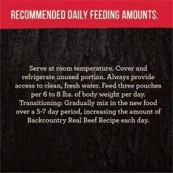 Merrick Backcountry Grain-Free Morsels in Gravy Real Beef Recipe Cuts Cat Food Pouches -Merrick || Blue Wilderness Sales 2022 102312 PT4. SY630 V1638043321