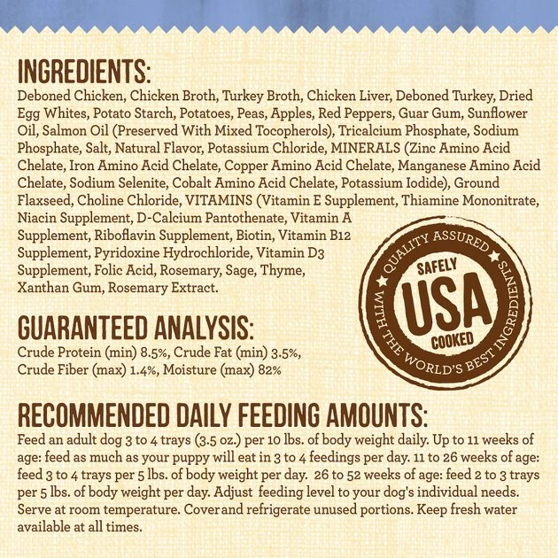 Merrick Lil' Plates Grain-Free Pint-Sized Puppy Plate in Gravy Dog Food Trays 6 Merrick Lil' Plates Grain-Free Pint-Sized Puppy Plate in Gravy Dog Food Trays - Image 4