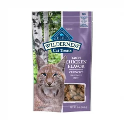 Blue Buffalo Wilderness Chicken Formula Crunchy Grain-Free Cat Treats