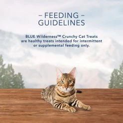 Blue Buffalo Wilderness Chicken Formula Crunchy Grain-Free Cat Treats -Merrick || Blue Wilderness Sales 2022 114179 PT5. SY630 V1605053830