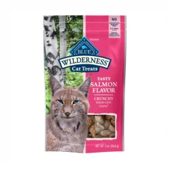 Blue Buffalo Wilderness Salmon Formula Crunchy Grain-Free Cat Treats