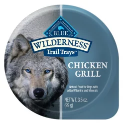 Blue Buffalo Wilderness Trail Trays Chicken Grill Formula Grain-Free Dog Food Trays -Merrick || Blue Wilderness Sales 2022 114237 PT2. SY630 V1642643227