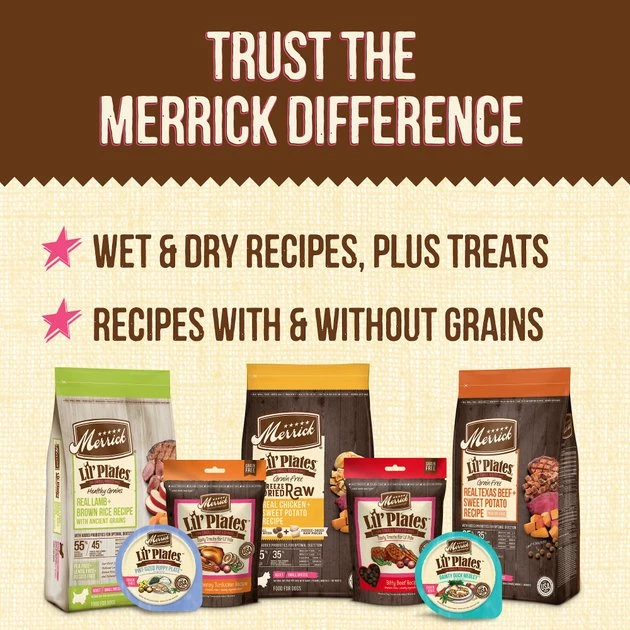 Merrick Lil' Plates Grain-Free Real Chicken & Sweet Potato Puppy Dry Dog Food 9 Merrick Lil' Plates Grain-Free Real Chicken & Sweet Potato Puppy Dry Dog Food - Image 7