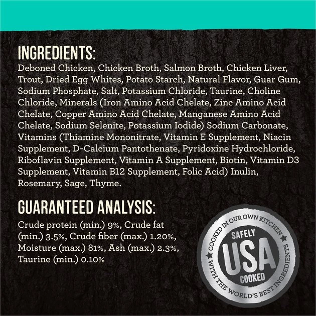 Merrick Backcountry Grain-Free Real Chicken & Trout Recipe Cuts Morsels in Gravy Cat Food Pouches 6 Merrick Backcountry Grain-Free Real Chicken & Trout Recipe Cuts Morsels in Gravy Cat Food Pouches - Image 4