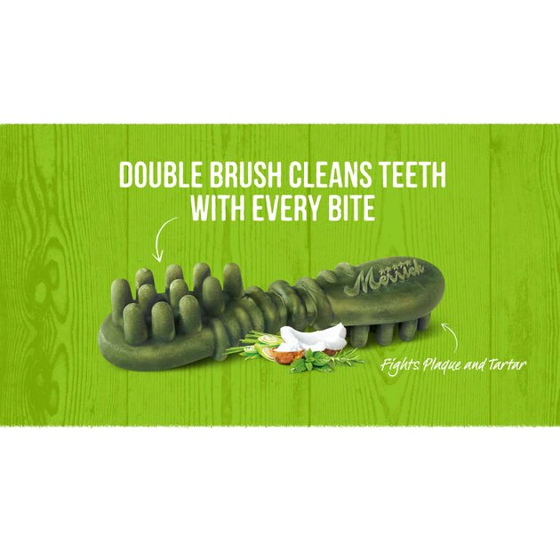 Merrick Fresh Kisses Double-Brush Coconut + Botanical Oils Infused X-Small Dental Dog Treats 6 Merrick Fresh Kisses Double-Brush Coconut + Botanical Oils Infused X-Small Dental Dog Treats - Image 4