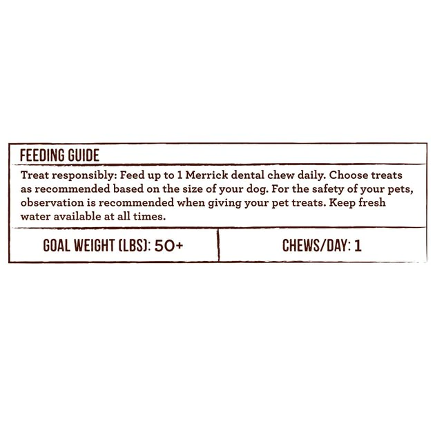 Merrick Fresh Kisses Double-Brush Mint Breath Strip Infused Large Dental Dog Treats 8 Merrick Fresh Kisses Double-Brush Mint Breath Strip Infused Large Dental Dog Treats - Image 6