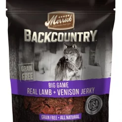 Merrick Backcountry Big Game Real Lamb & Venison Jerky Grain-Free Dog Treats