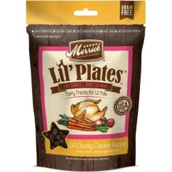 Merrick Lil' Plates Lil' Chunky Chicken Recipe Grain-Free Dog Treats