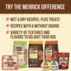 Merrick Lil' Plates Teensy Turducken Recipe Grain-Free Dog Treats -Merrick || Blue Wilderness Sales 2022 128043 PT7. SY630 V1631594240