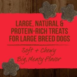 Merrick Power Bites Big Bites Real Beef Recipe Grain-Free Soft & Chewy Dog Treats -Merrick || Blue Wilderness Sales 2022 128049 PT2. SY630 V1644915759