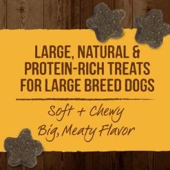 Merrick Power Bites Big Bites Real Chicken Recipe Grain-Free Soft & Chewy Dog Treats -Merrick || Blue Wilderness Sales 2022 128051 PT2. SY630 V1644912140