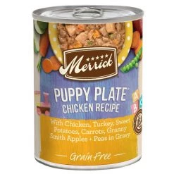 Merrick Grain-Free Puppy Plate Recipe Canned Dog Food