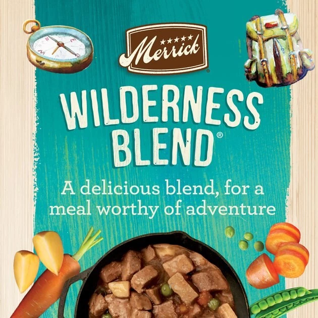 Merrick Grain-Free Wilderness Blend Canned Dog Food 4 Merrick Grain-Free Wilderness Blend Canned Dog Food - Image 2