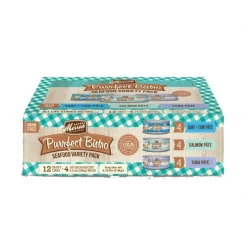 Merrick Purrfect Bistro Seafood Grain-Free Variety Pack Canned Cat Food