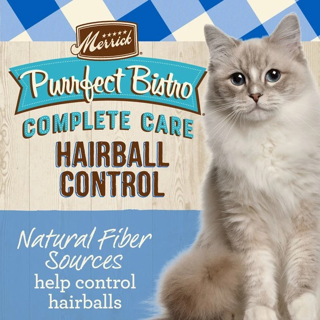 Merrick Purrfect Bistro Complete Care Grain-Free Hairball Control Chicken & Sweet Potato Recipe Dry Cat Food 5 Merrick Purrfect Bistro Complete Care Grain-Free Hairball Control Chicken & Sweet Potato Recipe Dry Cat Food - Image 3