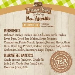 Merrick Purrfect Bistro Bon Appetits Grain-Free Turkey Recipe Morsels in Gravy Adult Cat Food Pouches -Merrick || Blue Wilderness Sales 2022 176651 PT3. SY630 V1628558541