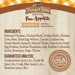 Merrick Purrfect Bistro Bon Appetits Grain-Free Chicken Recipe Morsels in Gravy Adult Cat Food Pouches -Merrick || Blue Wilderness Sales 2022 176653 PT3. SY630 V1628559696