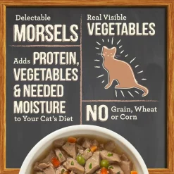 Merrick Purrfect Bistro Bon Appetits Grain-Free Chicken Recipe Morsels in Gravy Adult Cat Food Pouches -Merrick || Blue Wilderness Sales 2022 176653 PT5. SY630 V1628570475