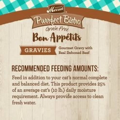 Merrick Purrfect Bistro Bon Appetits Grain-Free Salmon Recipe Chunks in Gravy Adult Cat Food Pouches 13 Merrick Purrfect Bistro Bon Appetits Grain-Free Salmon Recipe Chunks in Gravy Adult Cat Food Pouches -Merrick || Blue Wilderness Sales 2022 176661 PT4. SY630 V1628566643