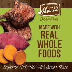 Merrick Grain-Free Dry Dog Food Real Lamb & Sweet Potato Recipe -Merrick || Blue Wilderness Sales 2022 200587 PT2. SY630 V1643413600