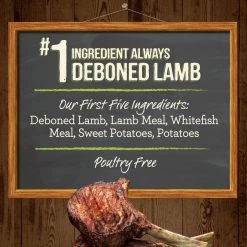 Merrick Grain-Free Dry Dog Food Real Lamb & Sweet Potato Recipe -Merrick || Blue Wilderness Sales 2022 200587 PT3. SY630 V1643410888