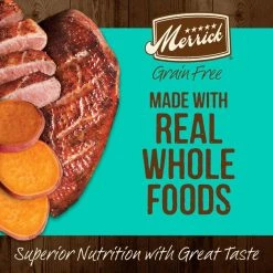 Merrick Grain-Free Duck + Sweet Potato Recipe Dry Dog Food -Merrick || Blue Wilderness Sales 2022 200590 PT3. SY630 V1657656137