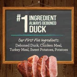 Merrick Grain-Free Duck + Sweet Potato Recipe Dry Dog Food -Merrick || Blue Wilderness Sales 2022 200590 PT4. SY630 V1657656137