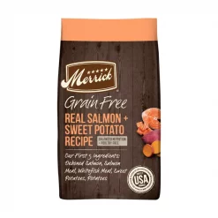 Merrick Grain-Free Chicken-Free Real Salmon & Sweet Potato Recipe Dry Dog Food