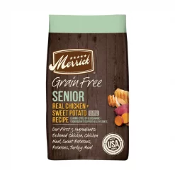 Merrick Grain-Free Senior Chicken + Sweet Potato Recipe Dry Dog Food