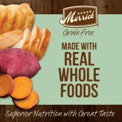 Merrick Grain-Free Senior Chicken + Sweet Potato Recipe Dry Dog Food -Merrick || Blue Wilderness Sales 2022 200599 PT2. SY630 V1643409986