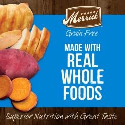 Merrick Grain-Free Large Breed Dry Dog Food Real Chicken & Sweet Potato Recipe -Merrick || Blue Wilderness Sales 2022 200603 PT2. SY630 V1643413309