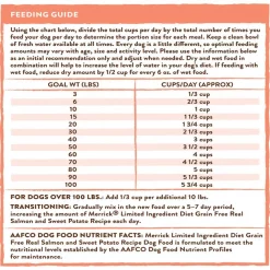 Merrick Limited Ingredient Diet Grain-Free Chicken-Free Real Salmon & Sweet Potato Recipe Dry Dog Food 15 Merrick Limited Ingredient Diet Grain-Free Chicken-Free Real Salmon & Sweet Potato Recipe Dry Dog Food -Merrick || Blue Wilderness Sales 2022 203092 PT5. SY630 V1631604737