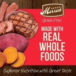 Merrick Grain-Free Real Bison, Beef + Sweet Potato Recipe Dry Dog Food -Merrick || Blue Wilderness Sales 2022 203395 PT2. SY630 V1643410282