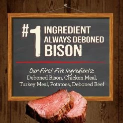 Merrick Grain-Free Real Bison, Beef + Sweet Potato Recipe Dry Dog Food -Merrick || Blue Wilderness Sales 2022 203395 PT3. SY630 V1643409714