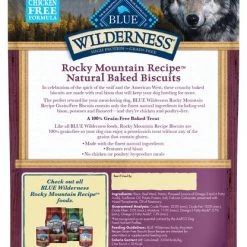 Blue Buffalo Wilderness Rocky Mountain Bison Recipe Biscuits Grain-Free Dog Treats, 8-oz bag -Merrick || Blue Wilderness Sales 2022 212243 PT2. SY630 V1577112303