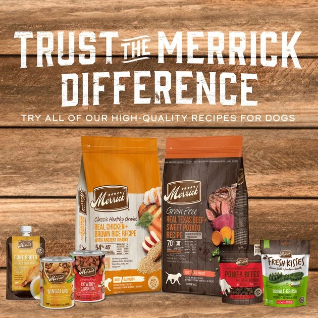 Merrick Slow-Cooked BBQ Texas Style Braised Beef Recipe Grain-Free Canned Dog Food, 12.7-oz can, case of 12 11 Merrick Slow-Cooked BBQ Texas Style Braised Beef Recipe Grain-Free Canned Dog Food, 12.7-oz can, case of 12 - Image 9