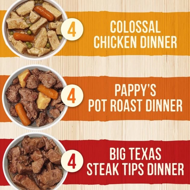 Merrick Chunky Recipes Variety Pack Grain-Free Wet Dog Food, 12.7-oz can, case of 12 9 Merrick Chunky Recipes Variety Pack Grain-Free Wet Dog Food, 12.7-oz can, case of 12 - Image 7