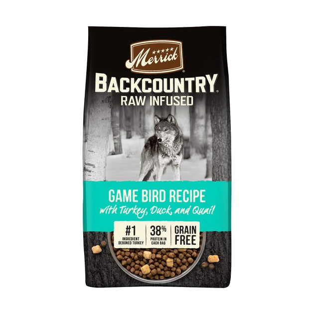 Merrick Backcountry Freeze-Dried Raw Grain-Free Big Game Recipe with Turkey, Duck & Quail Dry Dog Food 3 Merrick Backcountry Freeze-Dried Raw Grain-Free Big Game Recipe with Turkey, Duck & Quail Dry Dog Food