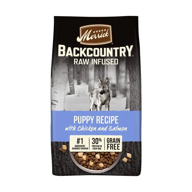 Merrick Backcountry Freeze-Dried Raw Puppy Recipe Grain-Free Dry Dog Food 3 Merrick Backcountry Freeze-Dried Raw Puppy Recipe Grain-Free Dry Dog Food