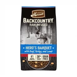 Merrick Backcountry Freeze-Dried Raw Hero's Banquet Recipe Dry Dog Food