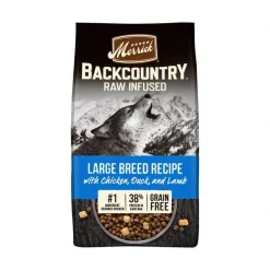 Merrick Backcountry Freeze-Dried Raw Large Breed Recipe Dry Dog Food