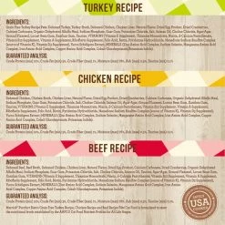 Merrick Purrfect Bistro Turkey, Beef & Chicken Recipe Variety Pack Grain-Free Pate Canned Cat Food, 3-oz, case of 24 -Merrick || Blue Wilderness Sales 2022 235905 PT3. SY630 V1631605278