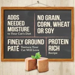 Merrick Purrfect Bistro Turkey, Beef & Chicken Recipe Variety Pack Grain-Free Pate Canned Cat Food, 3-oz, case of 24 -Merrick || Blue Wilderness Sales 2022 235905 PT6. SY630 V1631590917