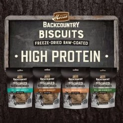 Merrick Backcountry Biscuits Real Salmon + Whitefish Recipe Grain-Free Freeze-Dried Raw Coated Dog Treats 14 Merrick Backcountry Biscuits Real Salmon + Whitefish Recipe Grain-Free Freeze-Dried Raw Coated Dog Treats -Merrick || Blue Wilderness Sales 2022 237962 PT5. SY630 V1591384915