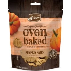 Merrick Oven Baked Pumpkin Patch w/ Real Pumpkin Dog Treats