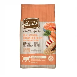 Merrick Healthy Grains Real Salmon & Brown Rice Recipe With Ancient Grains Dry Dog Food