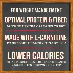 Merrick Healthy Grains Healthy Weight Recipe Dry Dog Food -Merrick || Blue Wilderness Sales 2022 265089 PT4. SY630 V1620844047