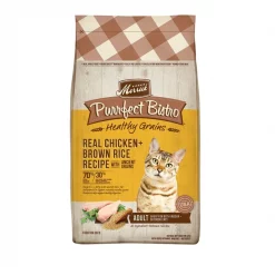 Merrick Purrfect Bistro Healthy Grains Real Chicken + Brown Rice Recipe Adult Dry Cat Food