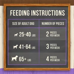 Merrick Natural Cuts Medium Real Venison Rawhide Free Dog Treats, 4 count -Merrick || Blue Wilderness Sales 2022 277735 PT5. SY630 V1647911838